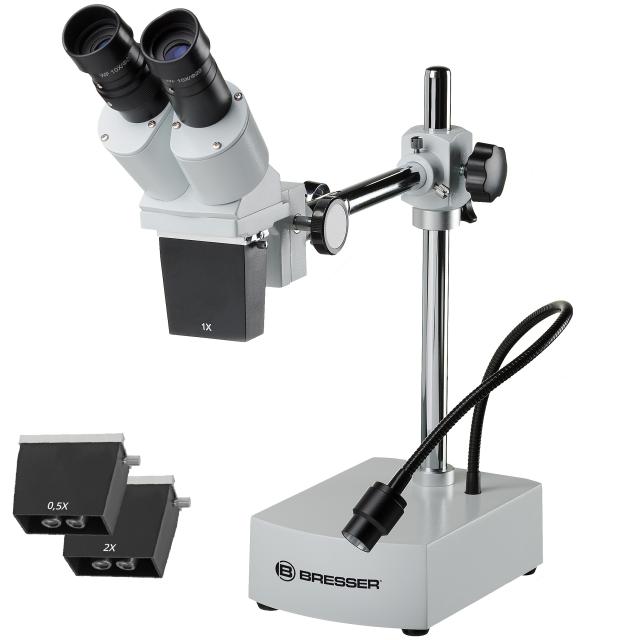 BRESSER Biorit ICD-CS 5x-20x Auflicht Mikroskop LED (30.5) 