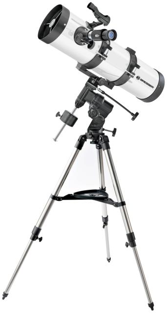 BRESSER Pegasus 130/650 EQ3 Reflector Telescope with Accessories 