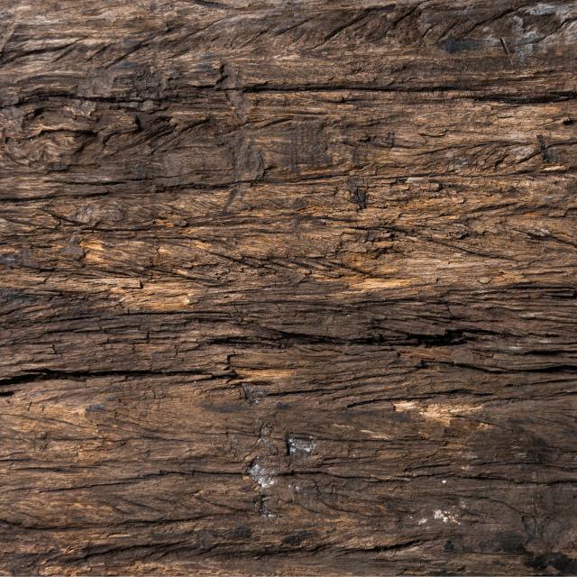 BRESSER Flat Lay Background for Tabletop Photography 60 x 60cm Dark Driftwood 
