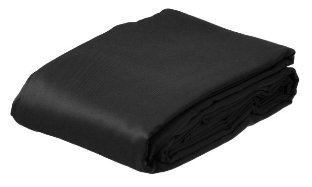 BRESSER BR-8P Polyester Background Cloth 3 x 6m Black 